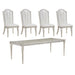 Coaster Furniture Evangeline 107551-S5 5 pc Dining Set IMAGE 1