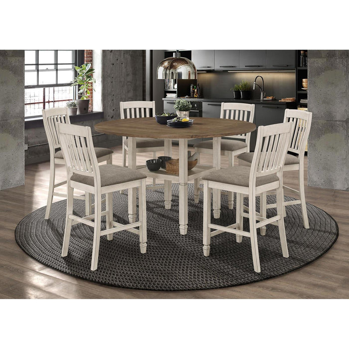 Coaster Furniture Sarasota 192818-S7 7 pc Counter Height Dining Table IMAGE 1