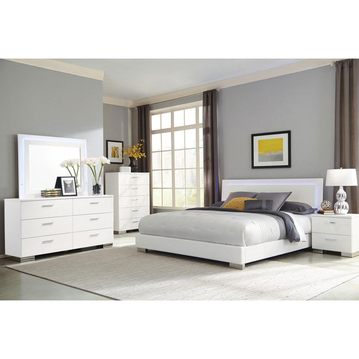 Coaster Furniture Felicity 203500KW-S5L 7 pc California King Bedroom Set IMAGE 1