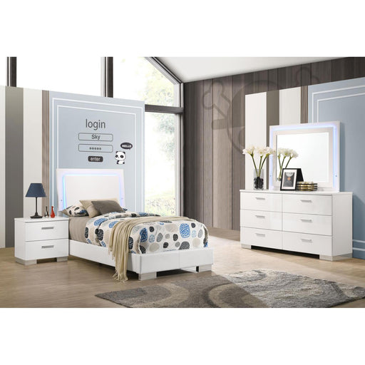 Coaster Furniture Felicity 203500T-S5 7 pc Twin Bedroom Set IMAGE 1