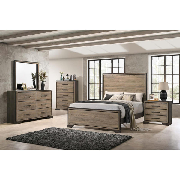 Coaster Furniture Baker 224461Q-S4 6 pc Queen Panel Bedroom Set IMAGE 1