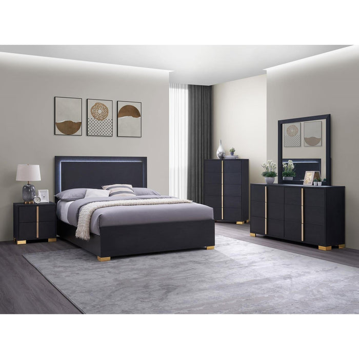 Coaster Furniture Marceline 222831KE-S5 7 pc King Panel Bedroom Set IMAGE 1