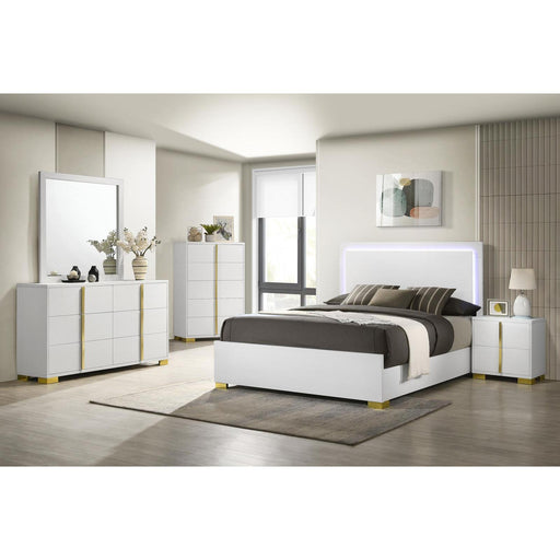 Coaster Furniture Marceline 222931F-S5 7 pc Full Panel Bedroom Set IMAGE 1