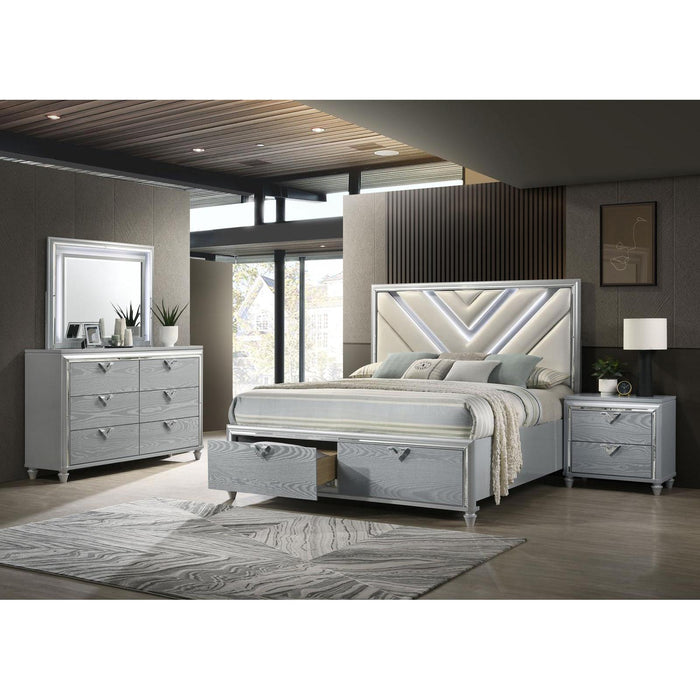 Coaster Furniture Veronica 224721KE-S4 6 pc King Platform Bedroom Set IMAGE 1