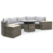 Furniture of America Barbuda GM-104 7 pc Outdoor Living Room Set IMAGE 1