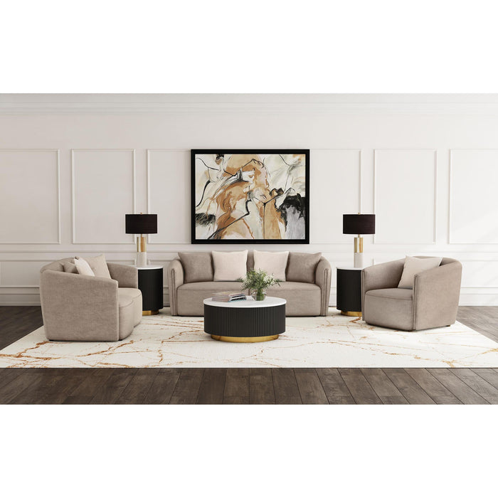 Coaster Furniture Townsend 504754-S3 3 pc Living Room Set IMAGE 1