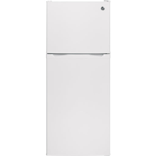 GE 24-inch, 11.6 cu. ft. Top Freezer Refrigerator GPE12FGKWW IMAGE 1