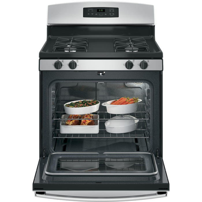 GE 30-inch Freestanding Gas Range JGB635REKSS IMAGE 3