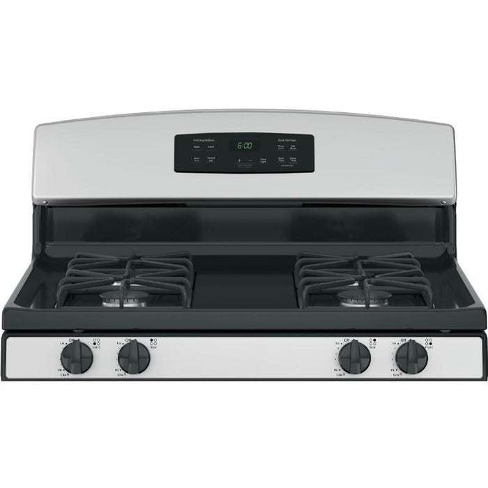 GE 30-inch Freestanding Gas Range JGBS60REKSS IMAGE 3