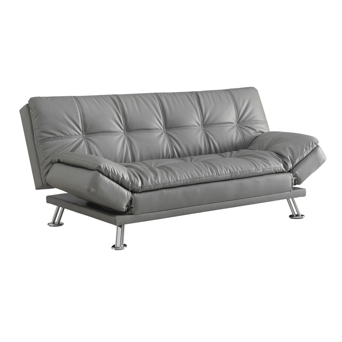 Coaster Furniture Dilleston Leather Futon 500096 IMAGE 2