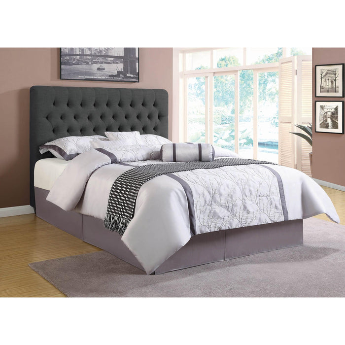 Coaster Furniture Chloe California King Upholstered Platform Bed 300529KW IMAGE 3