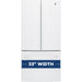 GE 33-inch, 24.8 cu. ft. French 3-Door Refrigerator with Ice and Water GNE25JGKWW IMAGE 8