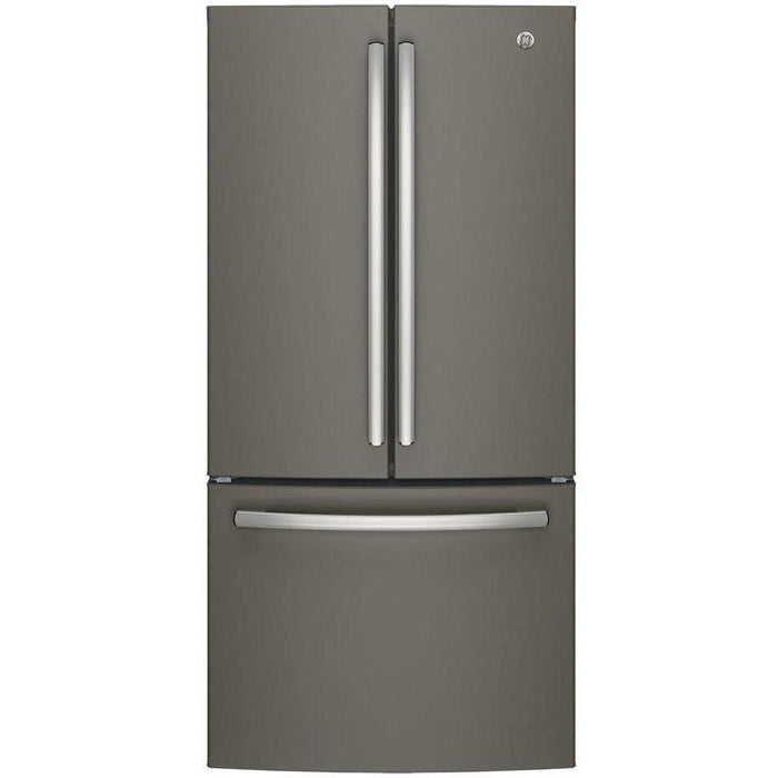 GE 33-inch, 24.8 cu. ft. French 3-Door Refrigerator with Internal Water Dispenser GNE25JMKES IMAGE 1