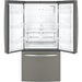 GE 33-inch, 24.8 cu. ft. French 3-Door Refrigerator with Internal Water Dispenser GNE25JMKES IMAGE 5