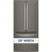 GE 33-inch, 24.8 cu. ft. French 3-Door Refrigerator with Internal Water Dispenser GNE25JMKES IMAGE 9