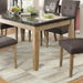 Homelegance Huron Dining Table with Faux Marble Top 5285-64 IMAGE 1