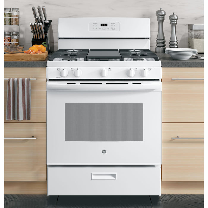 GE 30-inch Freestanding Gas Range JGBS66DEKWW IMAGE 14