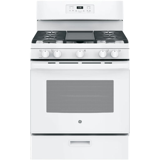 GE 30-inch Freestanding Gas Range JGBS66DEKWW IMAGE 1