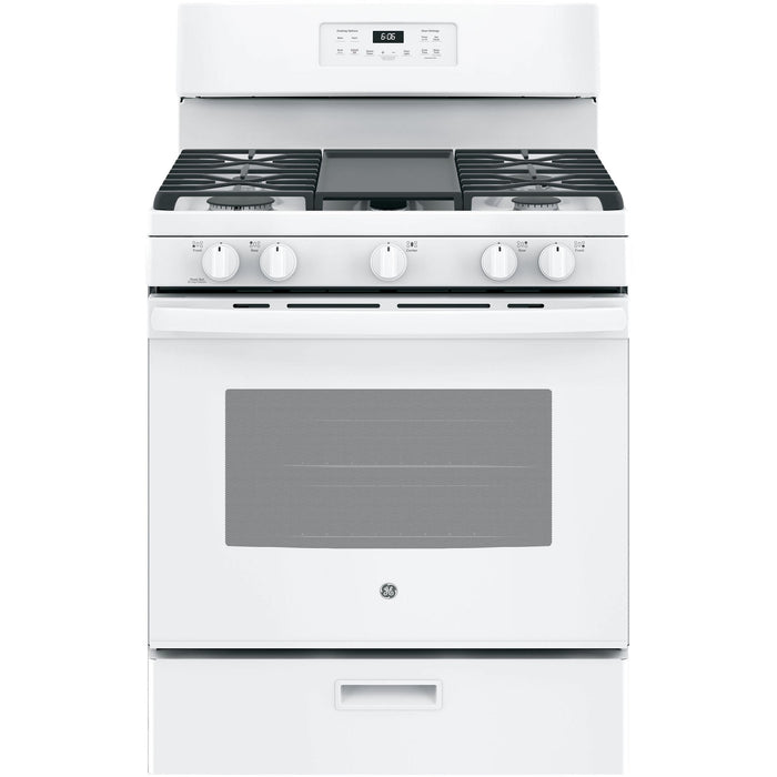 GE 30-inch Freestanding Gas Range JGBS66DEKWW IMAGE 1