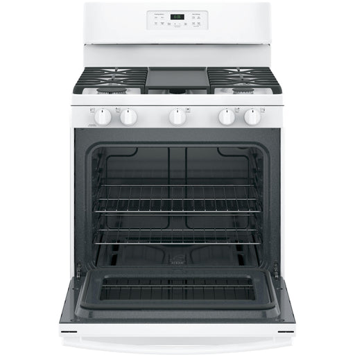 GE 30-inch Freestanding Gas Range JGBS66DEKWW IMAGE 2