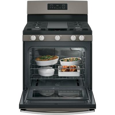 GE 30-inch Freestanding Gas Range JGBS66EEKES IMAGE 2