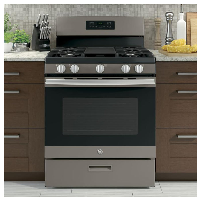 GE 30-inch Freestanding Gas Range JGBS66EEKES IMAGE 6