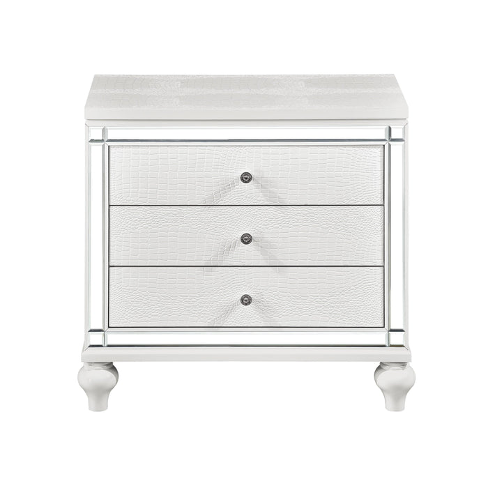 Homelegance Alonza 3-Drawer Nightstand 1845-4 IMAGE 1