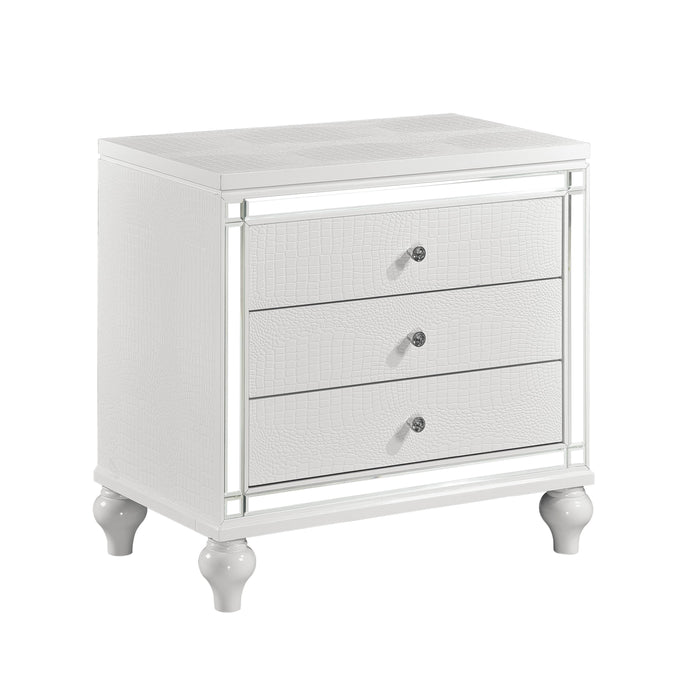 Homelegance Alonza 3-Drawer Nightstand 1845-4 IMAGE 2