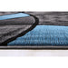 Persian Weavers Rugs Rectangle Trendz TZ-860 6'x 9' Rug - Blue IMAGE 4