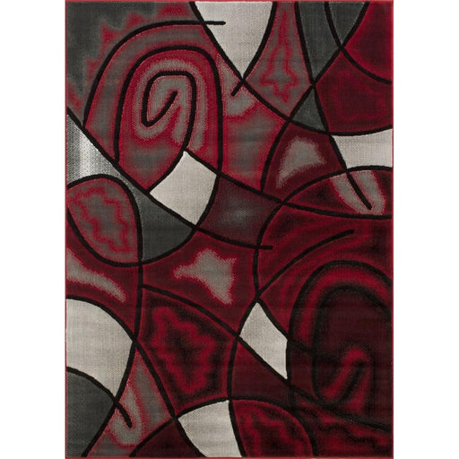 Persian Weavers Rugs Rectangle Trendz TZ-860 6'x 9' Rug - Red IMAGE 1