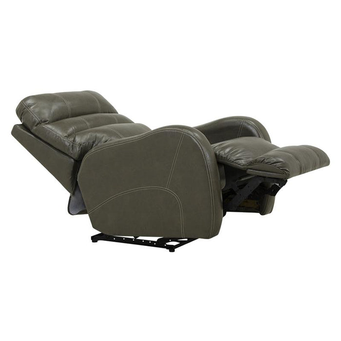 Catnapper Searcy Power Leather Look Fabric Recliner with Wall Recline 64747-4 1263-28 IMAGE 4