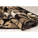 Persian Weavers Rugs Rectangle Reflection-582 (Chocolate) 6'x9' IMAGE 4