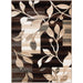 Persian Weavers Rugs Rectangle Reflection-585 (Chocolate) 6'x9' IMAGE 1