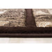 Persian Weavers Rugs Rectangle Reflection-587 (Chocolate) 6'x9' IMAGE 2