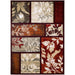 Persian Weavers Rugs Rectangle Reflection-587 (Rust) 6'x9' IMAGE 1