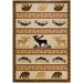 Persian Weavers Rugs Rectangle Lodge-361 6'x9' IMAGE 1