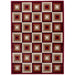 Persian Weavers Rugs Rectangle Sculpture S-242 (Red) 6'x9' IMAGE 1