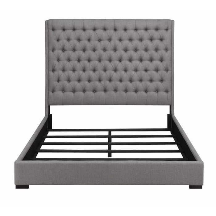 Coaster Furniture Camille California King Upholstered Platform Bed 300621KW IMAGE 2