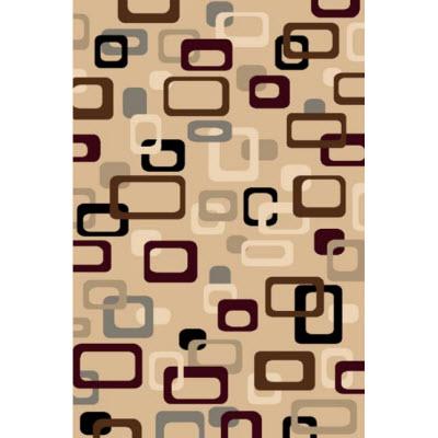 Persian Weavers Rugs Rectangle Sculpture S-249 (Champaign) 6'x9' IMAGE 1