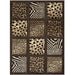 Persian Weavers Rugs Rectangle Sculpture S-251 (chocolate) 6'x9' IMAGE 1