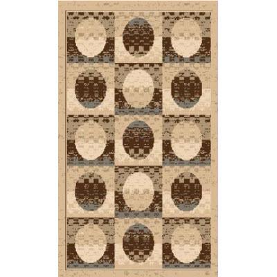 Persian Weavers Rugs Rectangle Sculpture S-254 (Champaign) 6'x9' IMAGE 1