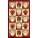 Persian Weavers Rugs Rectangle Sculpture S-254 (Red) 6'x9' IMAGE 1