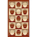 Persian Weavers Rugs Rectangle Sculpture S-254 (Rust) 6'x9' IMAGE 1