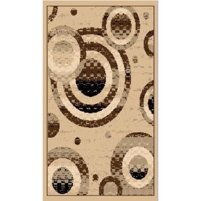 Persian Weavers Rugs Rectangle Sculpture S-255 (Champaign) 6'x9' IMAGE 1