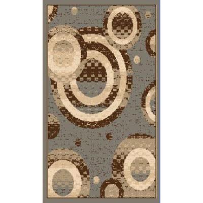 Persian Weavers Rugs Rectangle Sculpture S-255 (Charcoal) 6'x9' IMAGE 1