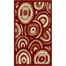 Persian Weavers Rugs Rectangle Sculpture S-256 (Red) 6'x9' IMAGE 1