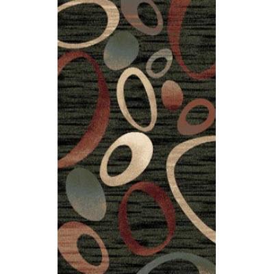 Persian Weavers Rugs Rectangle Sculpture S-257 (Green) 6'x9' IMAGE 1