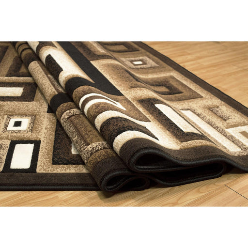 Persian Weavers Rugs Rectangle Gallery-20 6'x9' Rug - Black IMAGE 2