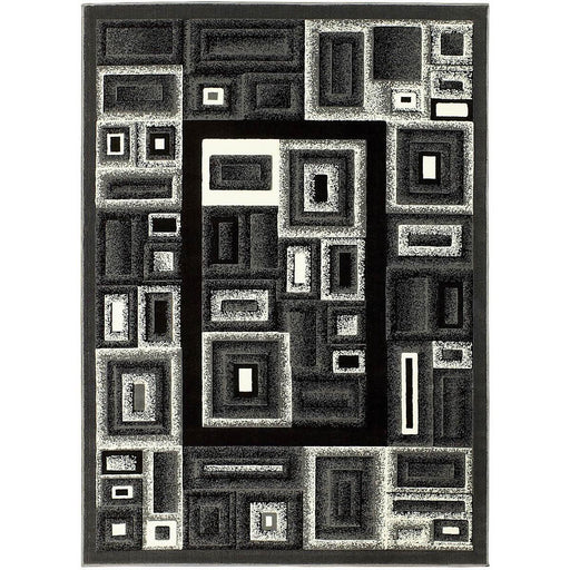 Persian Weavers Rugs Rectangle Gallery-20 6'x9' Rug - Grey IMAGE 1