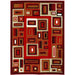 Persian Weavers Rugs Rectangle Gallery-20 6'x9' Rug - Red IMAGE 1